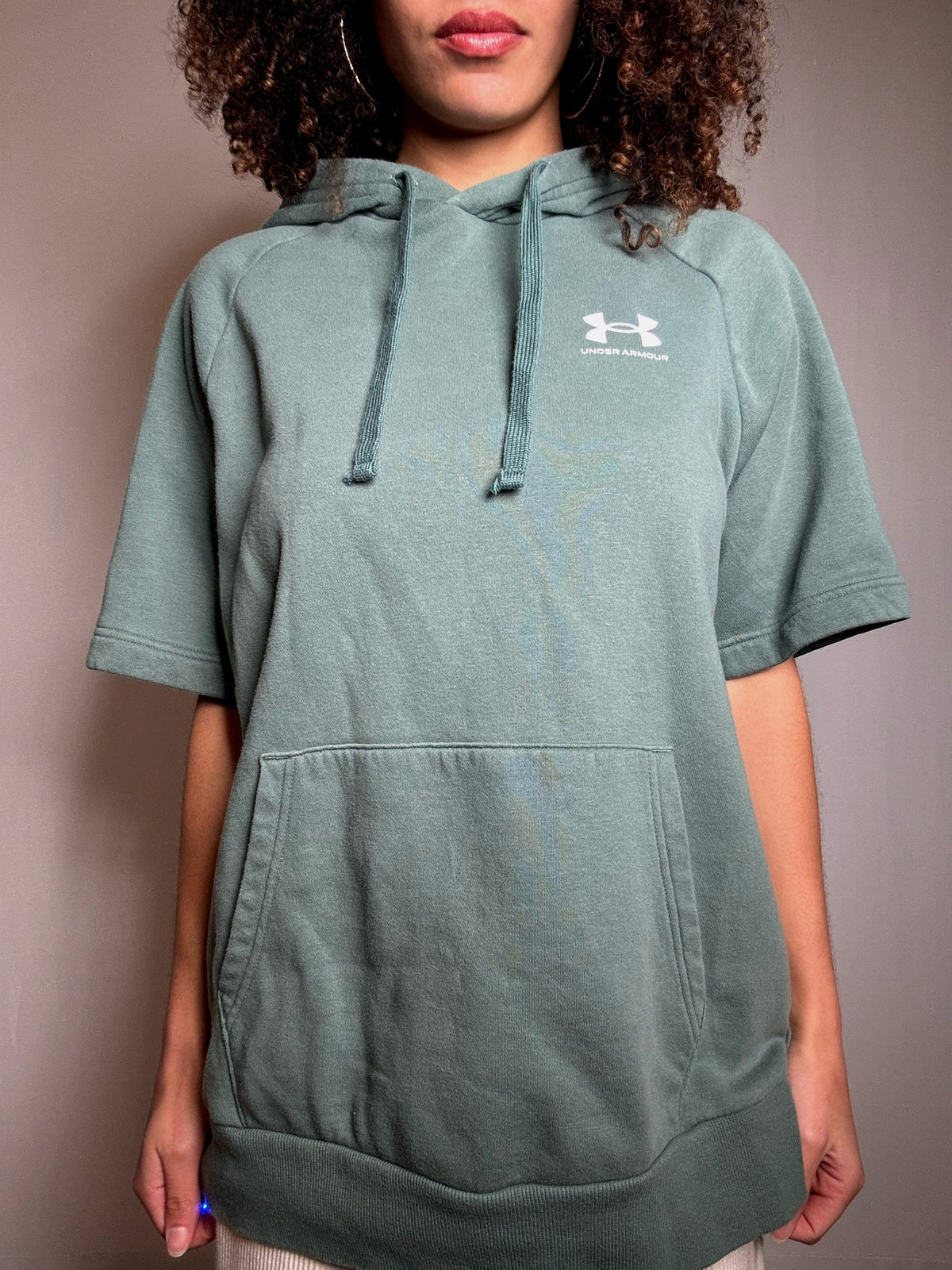 Sweat  vert Umbro L vintage