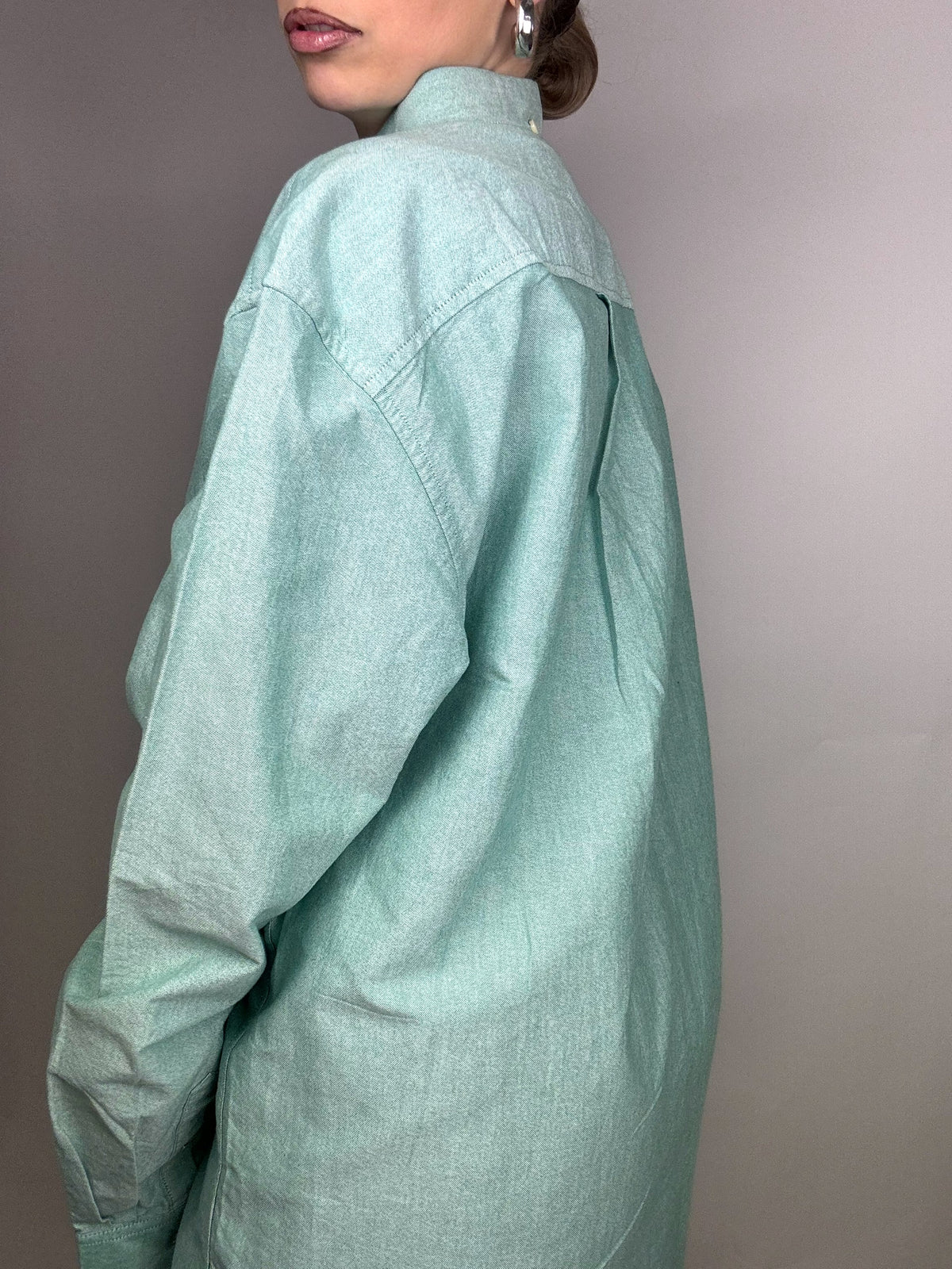 Tommy HILFIGER XL Vintage water green shirt