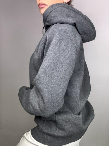 Sweat à capuche gris foncé NIKE L Vintage