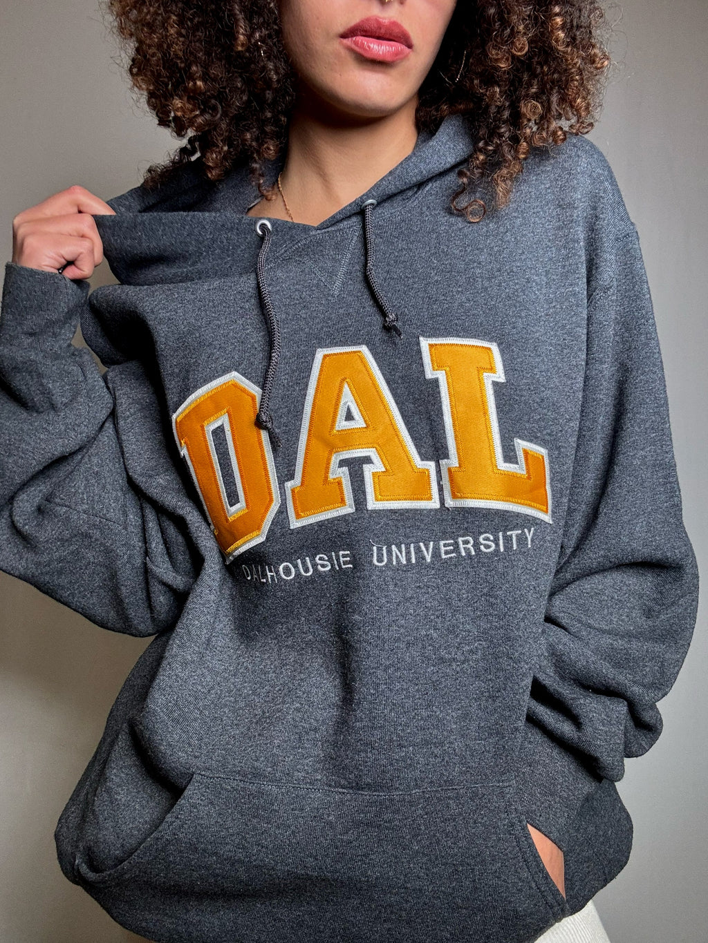 Vintage gray DAL XL hoodie