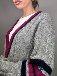 CHAMPION L Vintage-Strickjacke