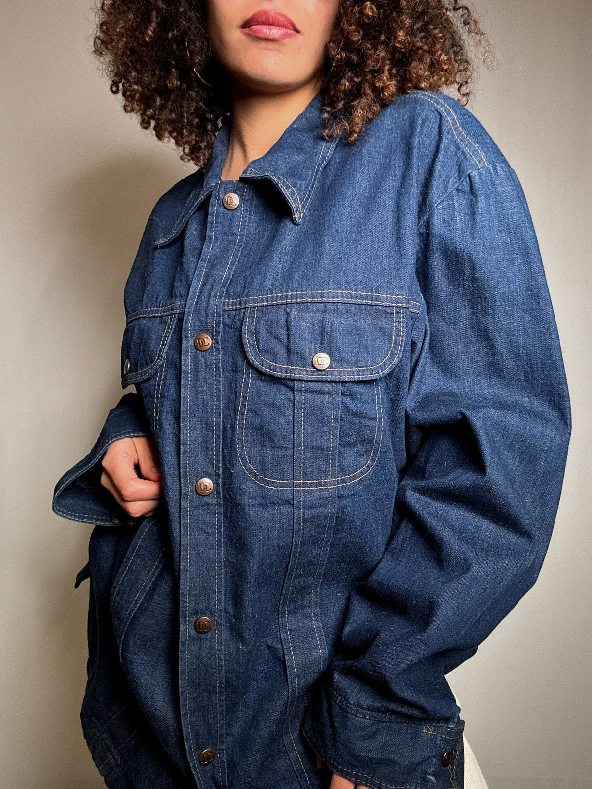 Vintage XL Rappers denim shirt