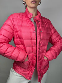 GANT M Vintage rosa feine bauschige Daunenjacke