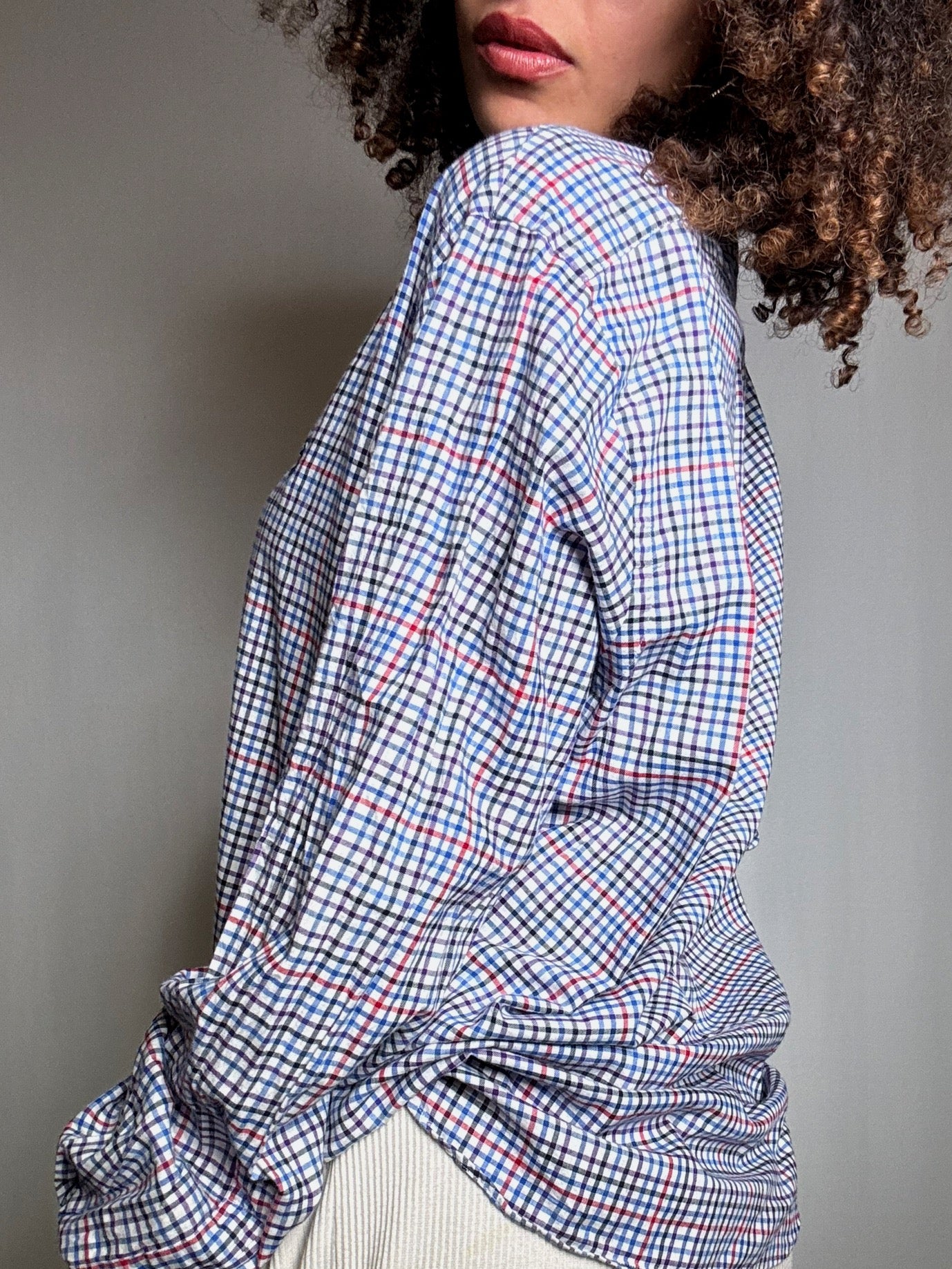 Chemise à carreaux Ralph Lauren L vintage