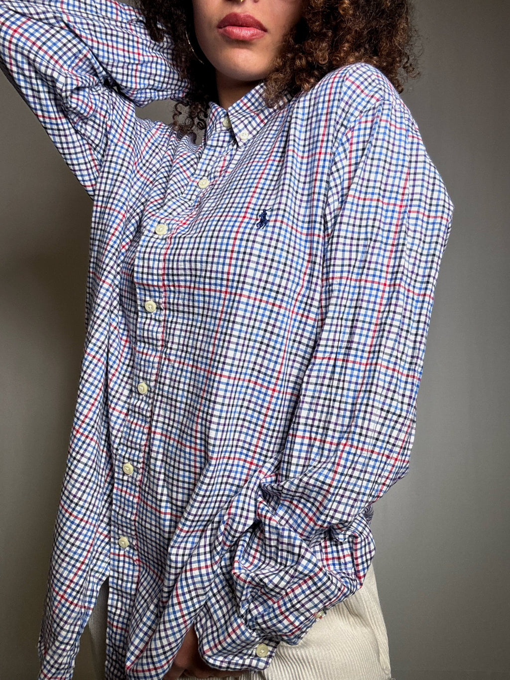 Ralph Lauren L vintage checked shirt