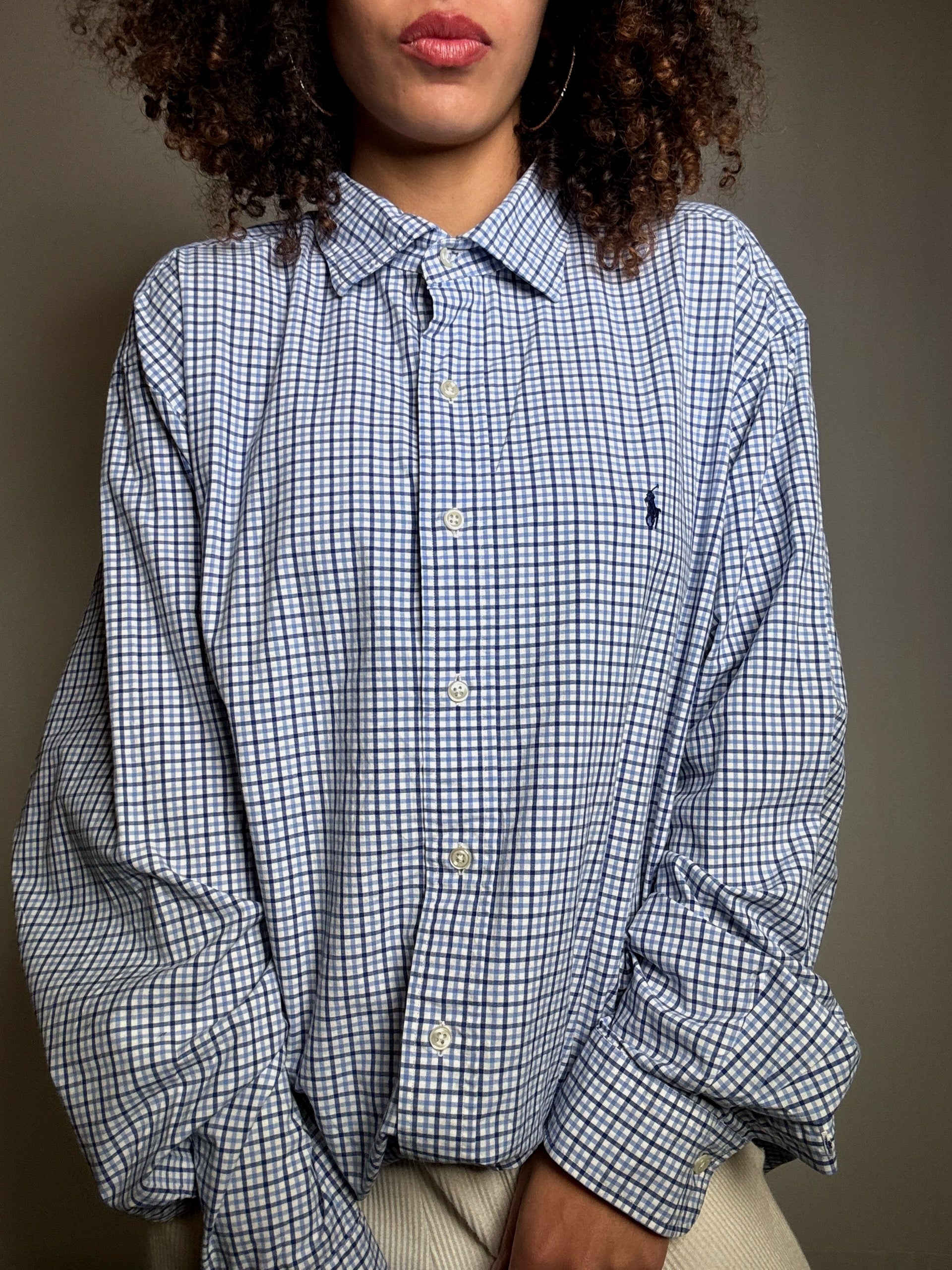 Chemise à carreaux Ralph Lauren XXL vintage