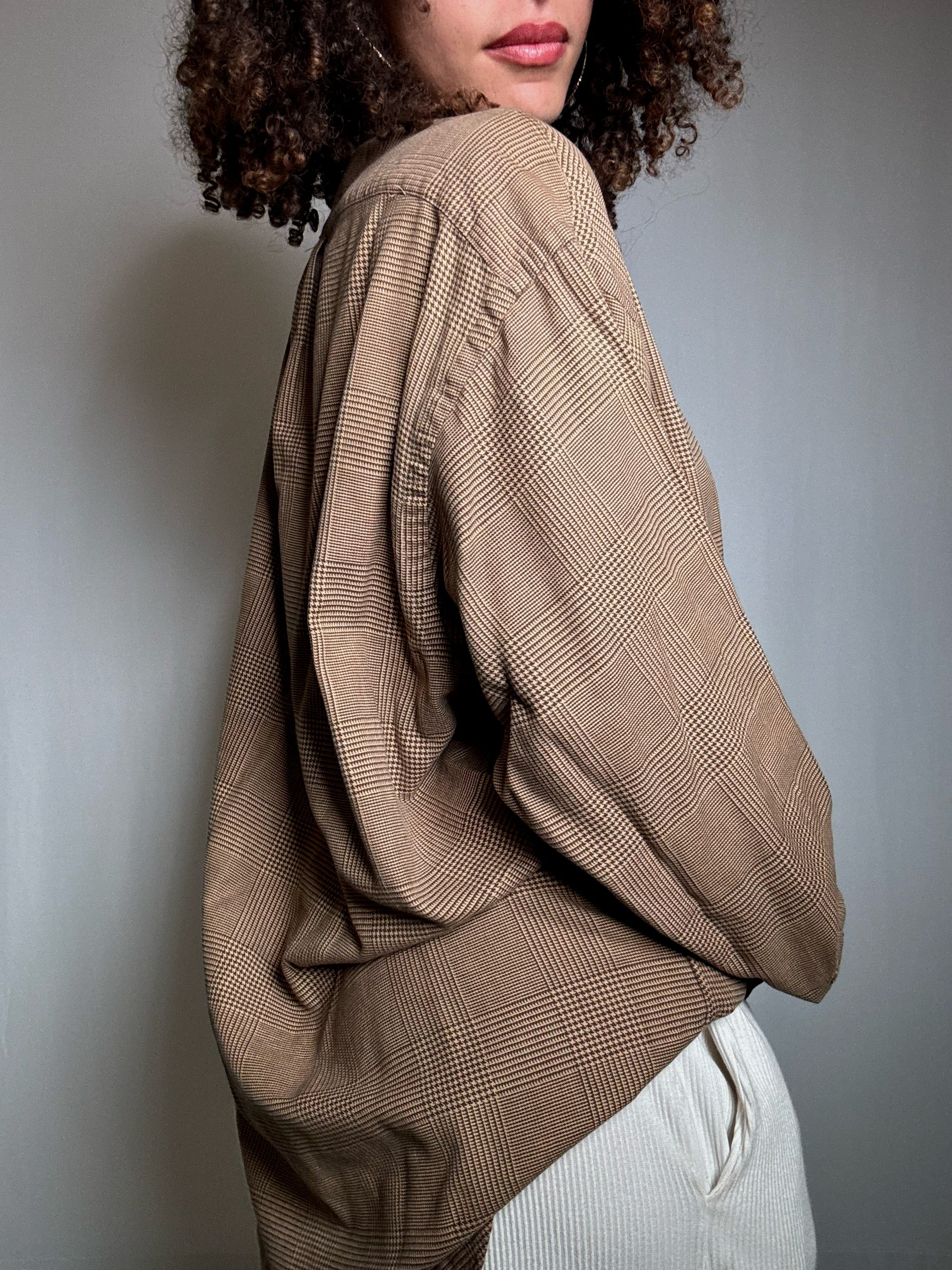 Chemise à carreaux Ralph Lauren L vintage