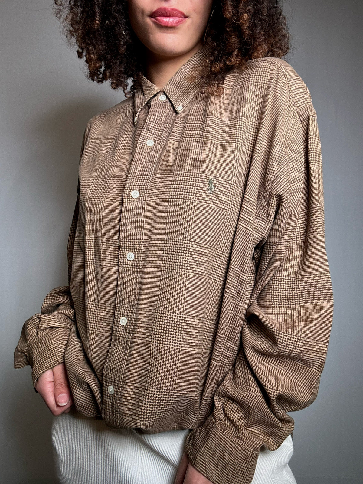 Ralph Lauren L vintage checked shirt