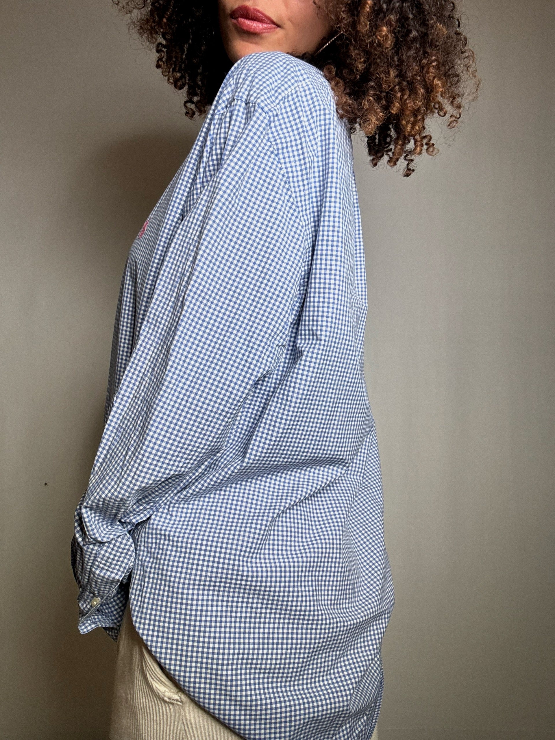 Chemise à carreaux Ralph Lauren L vintage