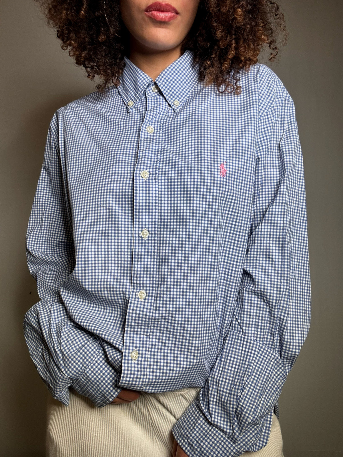 Ralph Lauren L vintage checked shirt