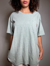 Tee shirt vert d'eau Carhartt XL vintage
