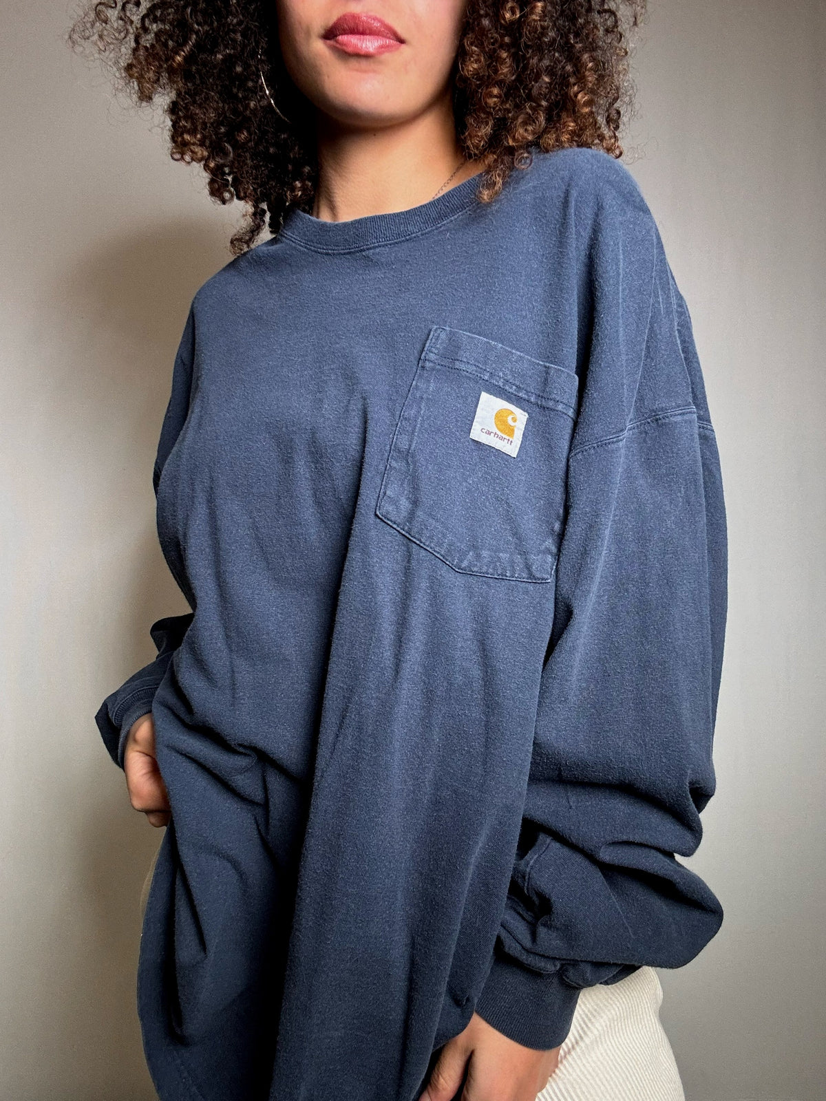 Tshirt marine Carhartt XL vintage