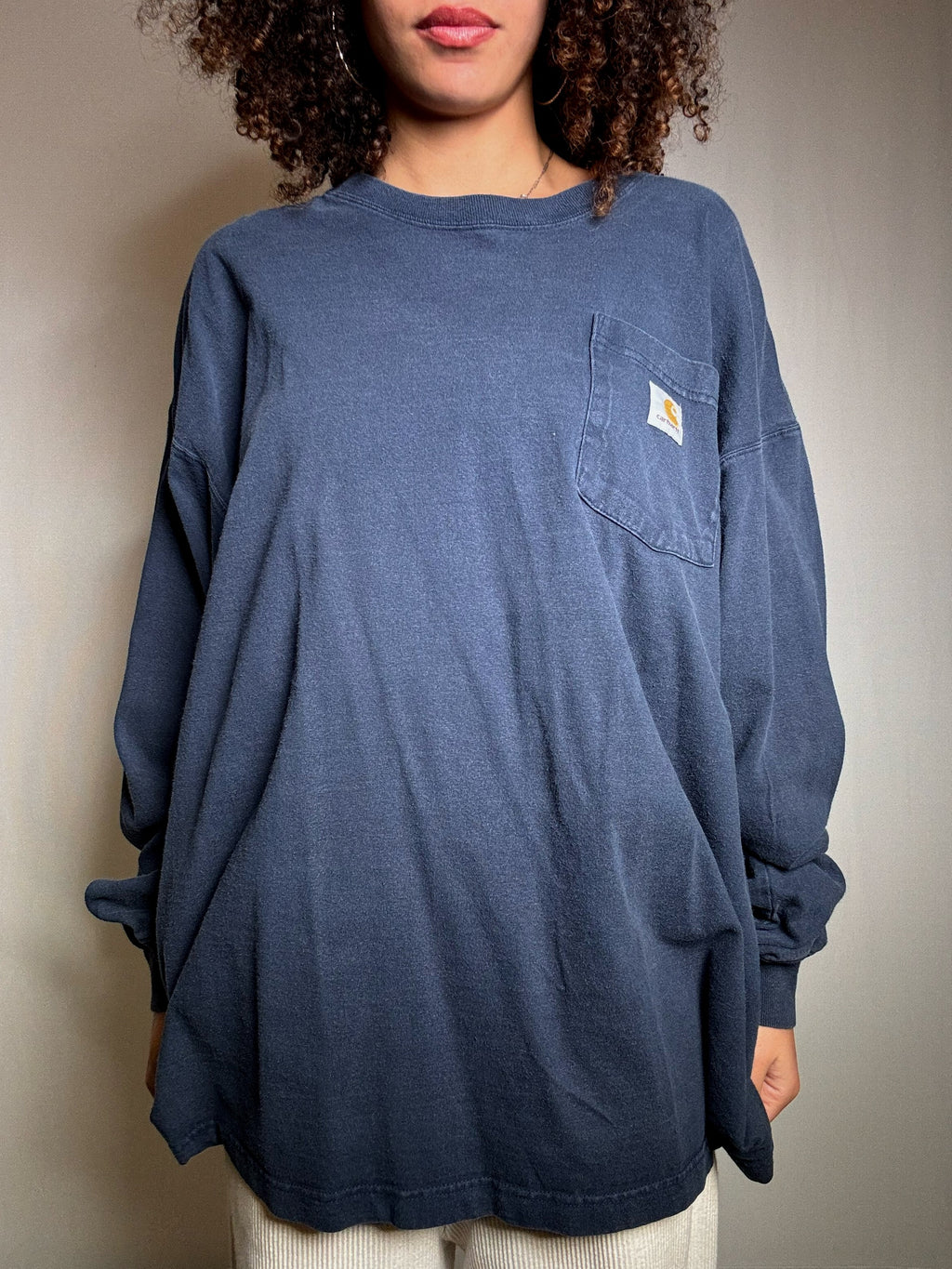 Tshirt marine Carhartt XL vintage