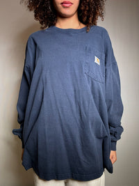 Tshirt marine Carhartt XL vintage