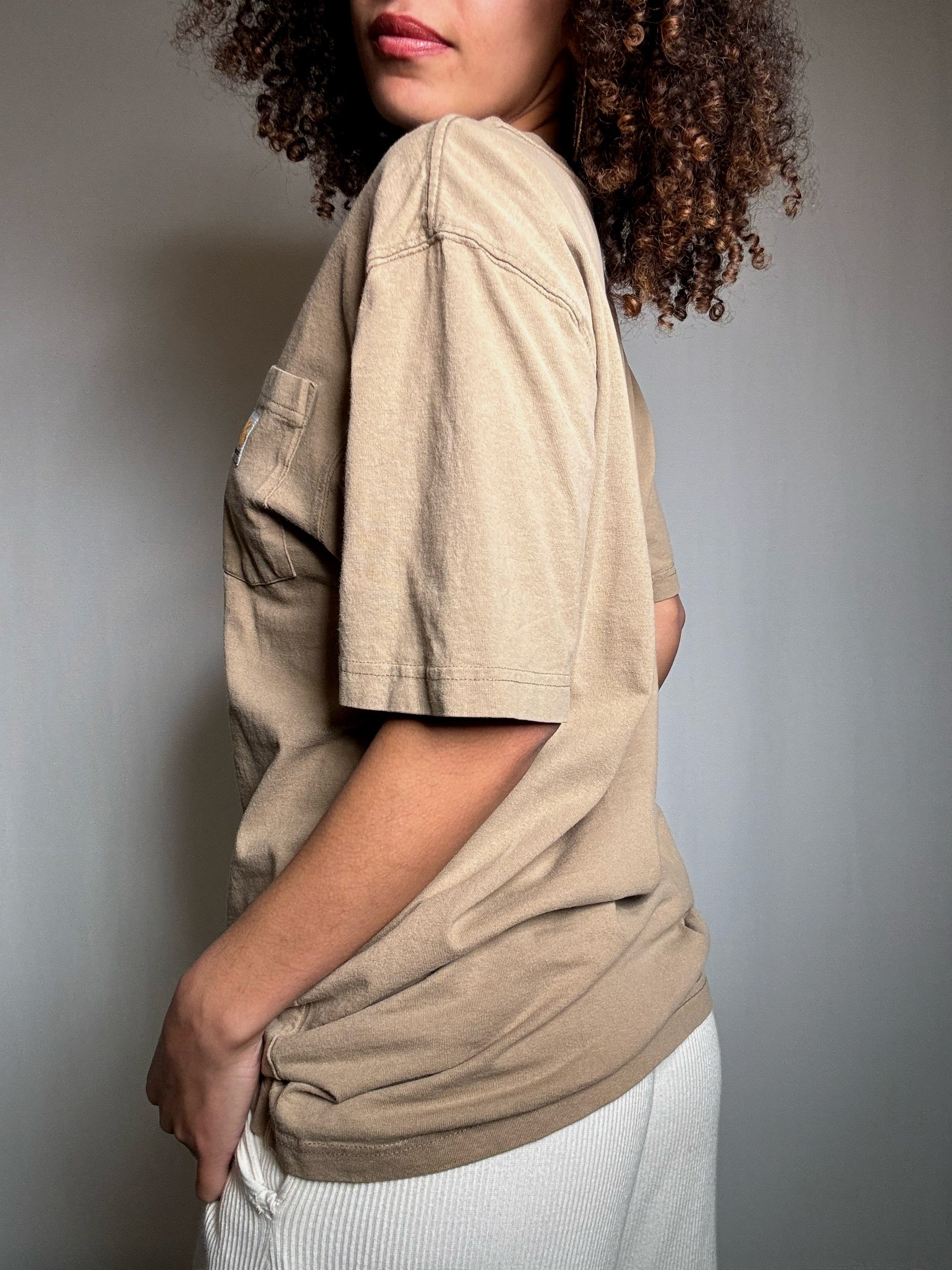 Tshirt beige Carhartt S vintage