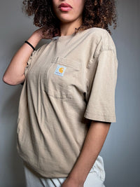 Tshirt beige Carhartt S vintage