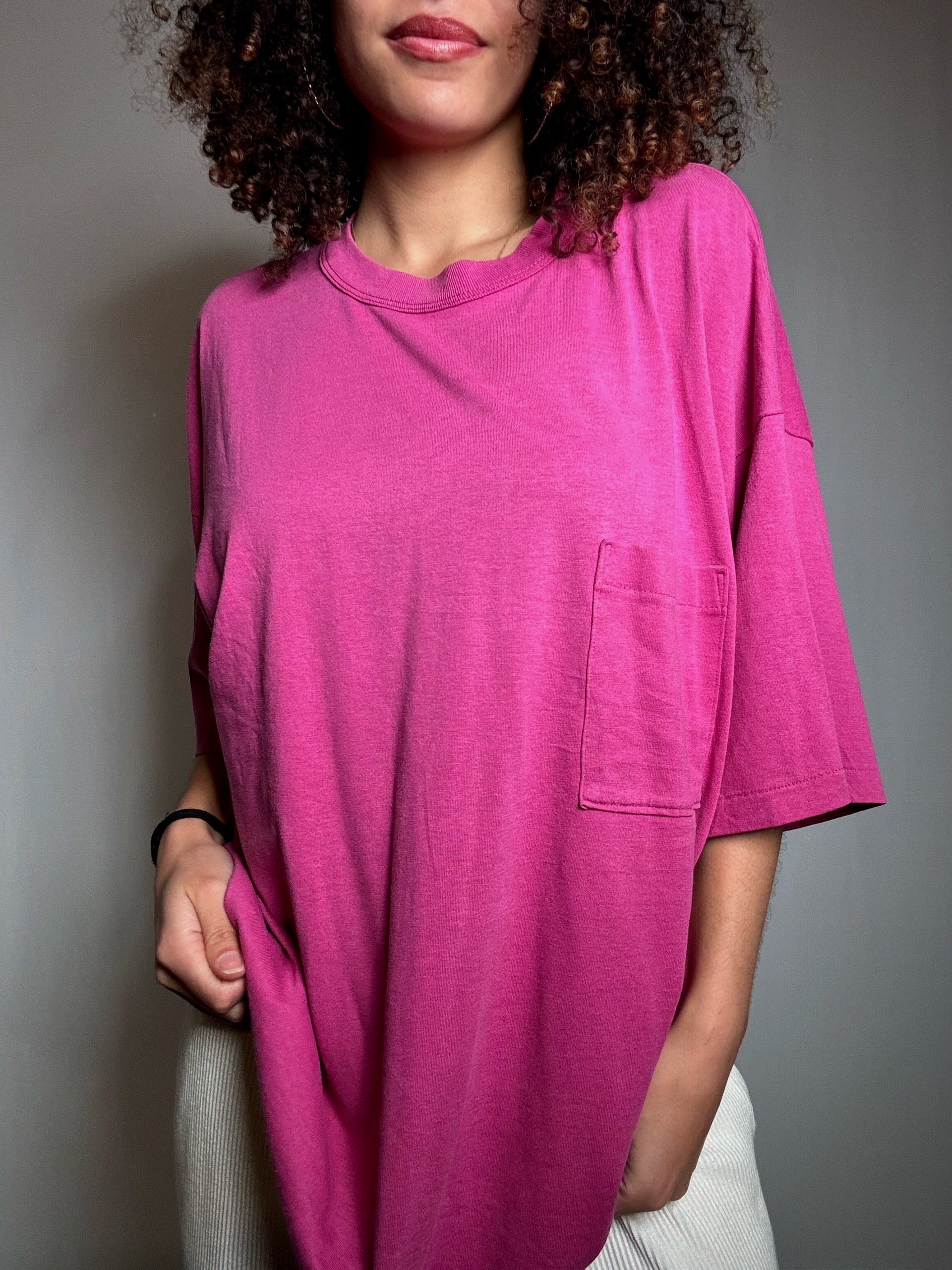 Tshirt fucsia 2XL vintage