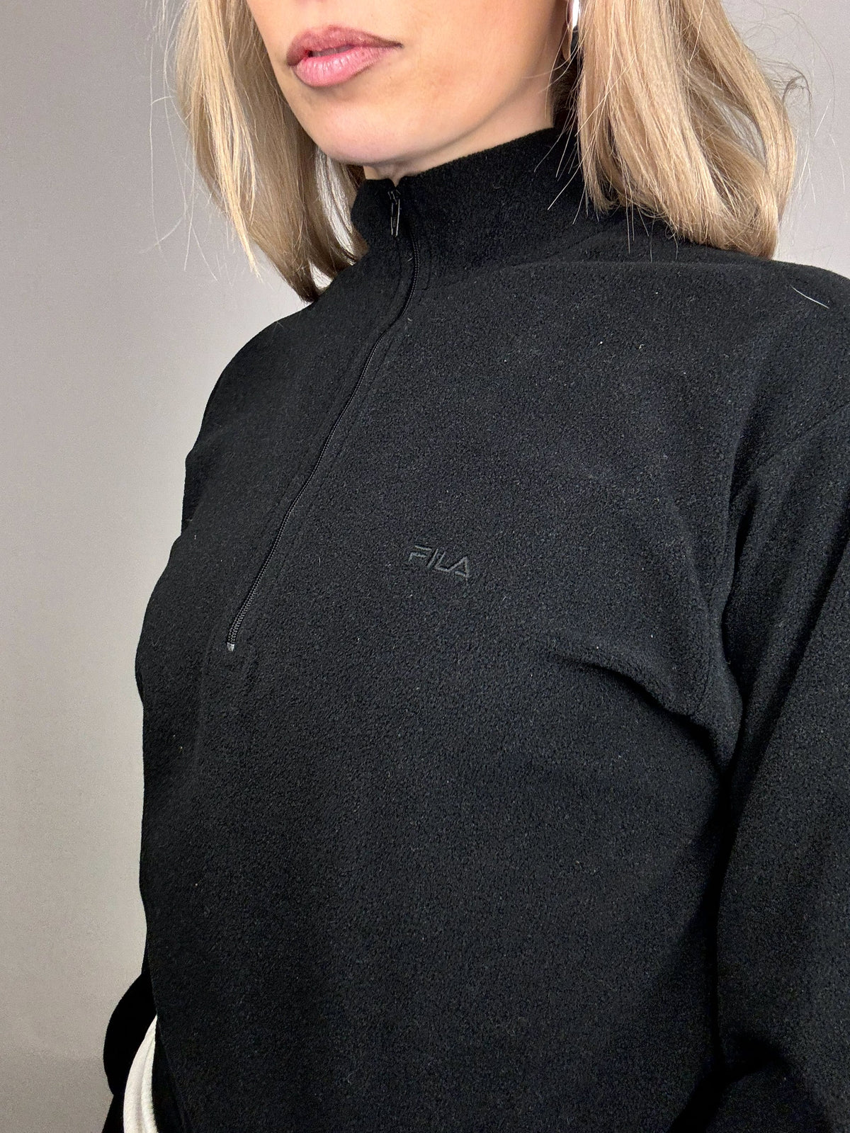 FILA XS Vintage Black Fleece