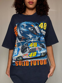 T-Shirt Racing Marine L Vintage