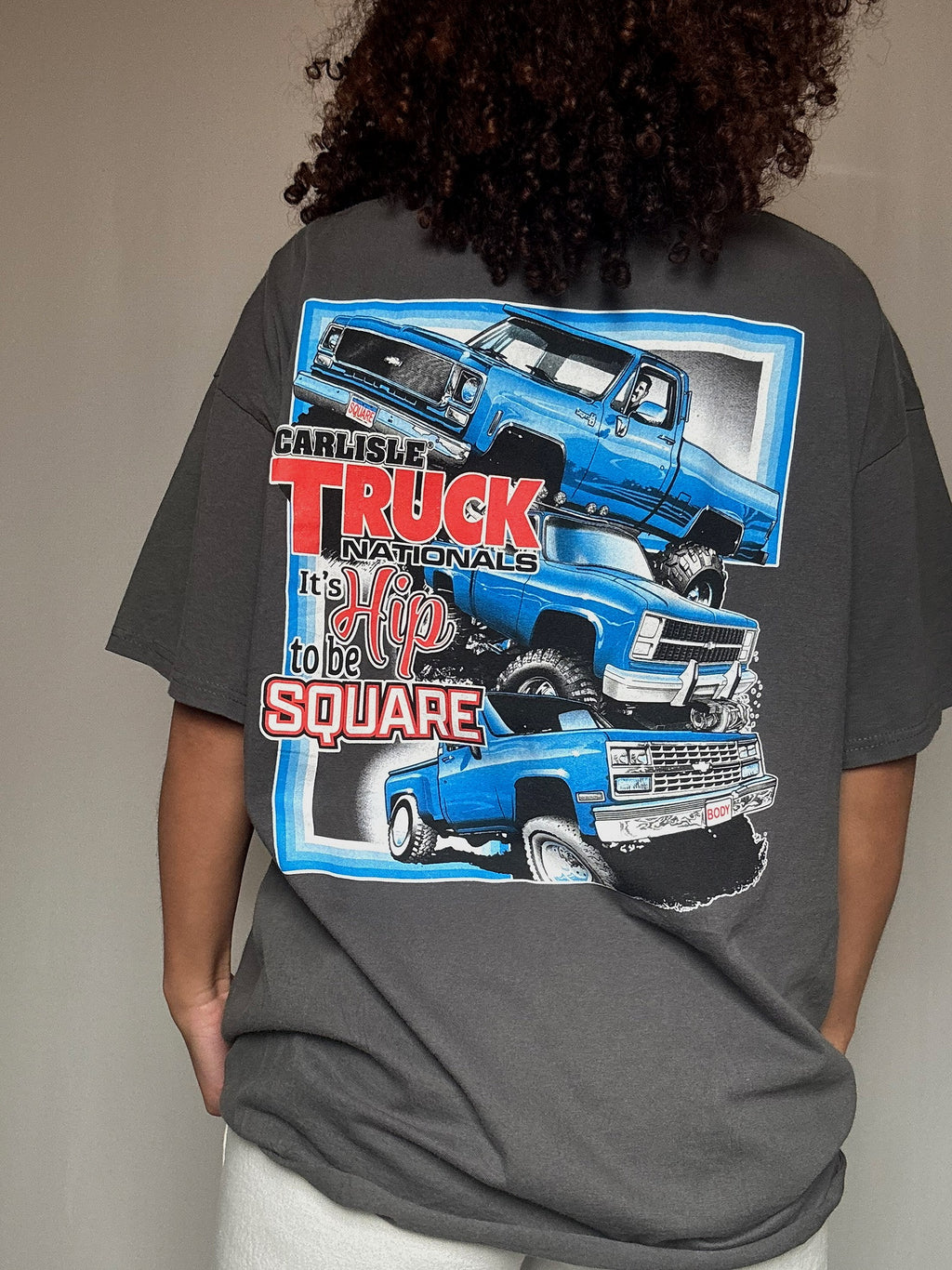 Tshirt truck national L vintage