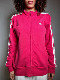 Jacket de sport fuschia Adidas M/L vintage