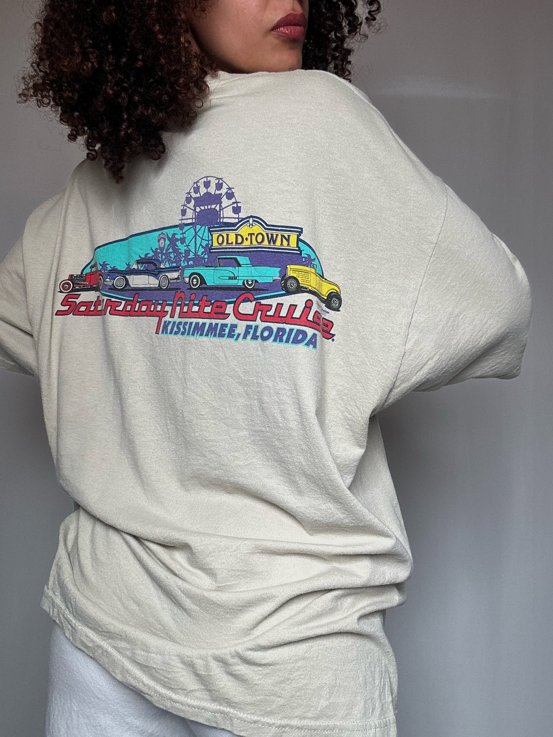 T-Shirt Old down Kissimmee XL Vintage