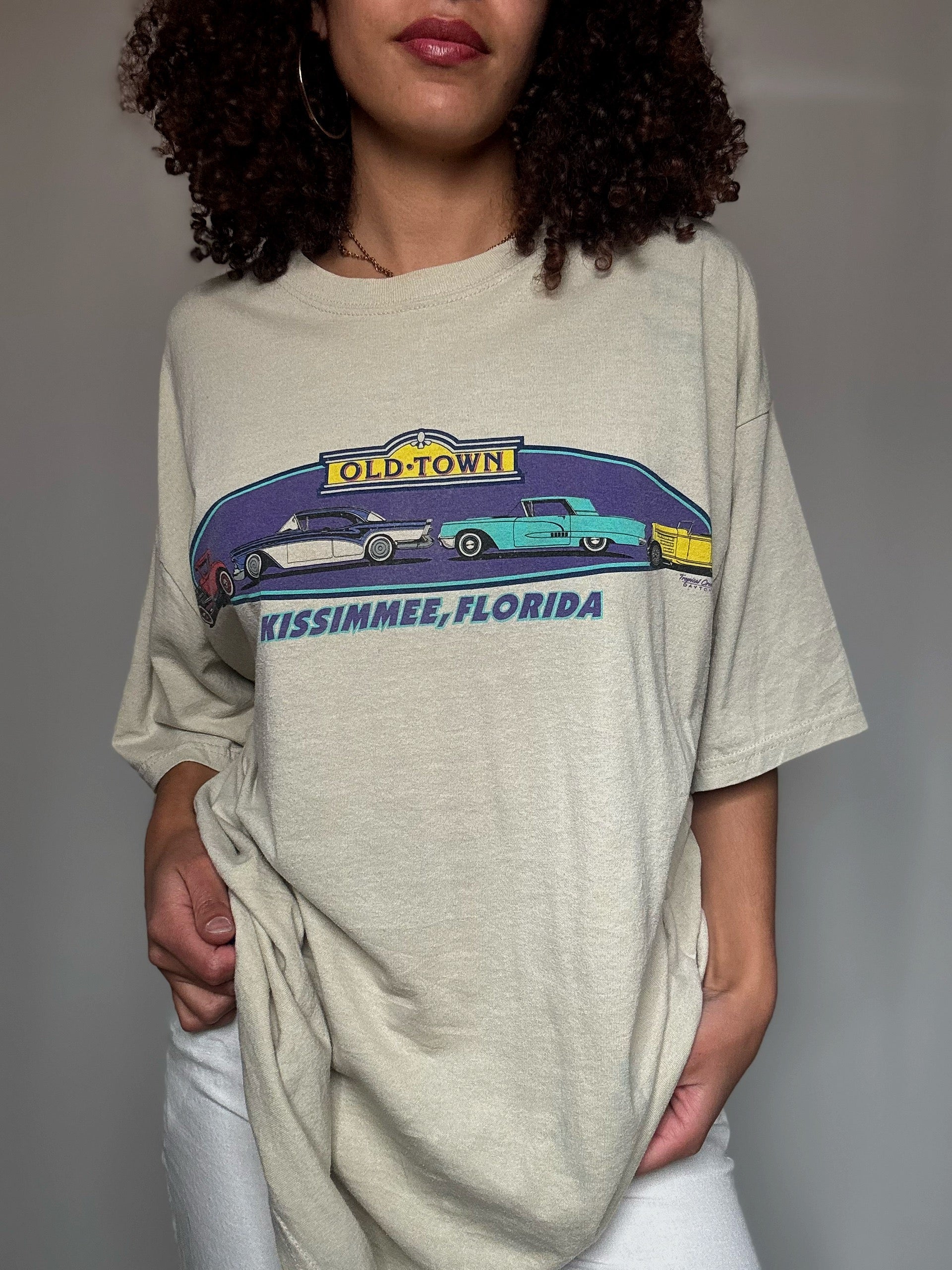 T-Shirt Old down Kissimmee XL Vintage