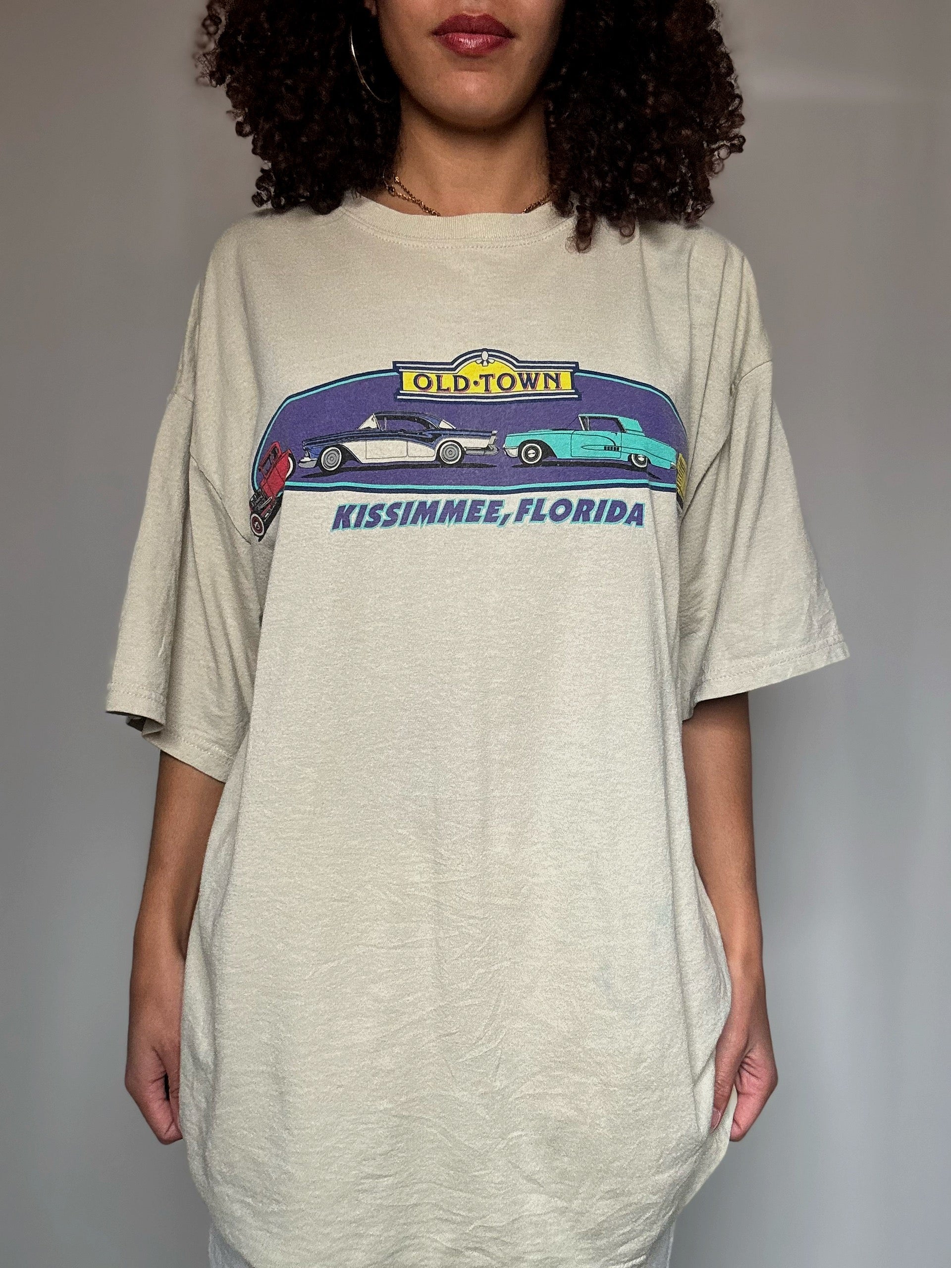 T-Shirt Old down Kissimmee XL Vintage