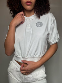 Polo court blanc Nike S vintage