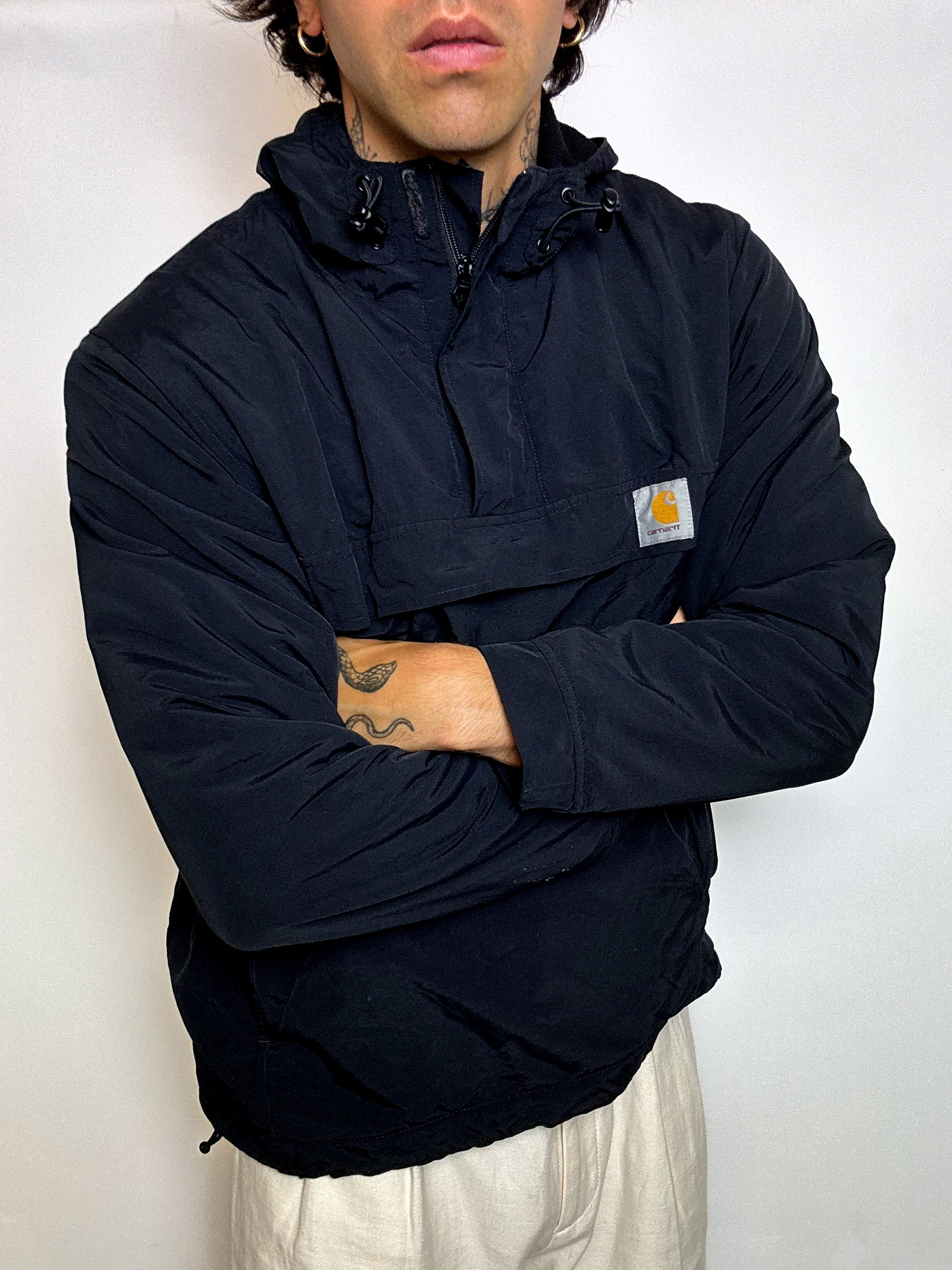 WINTBREAKER DOUBLé NOIR CARHARTT L vintage