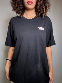 Tshirt noir Vans L vintage
