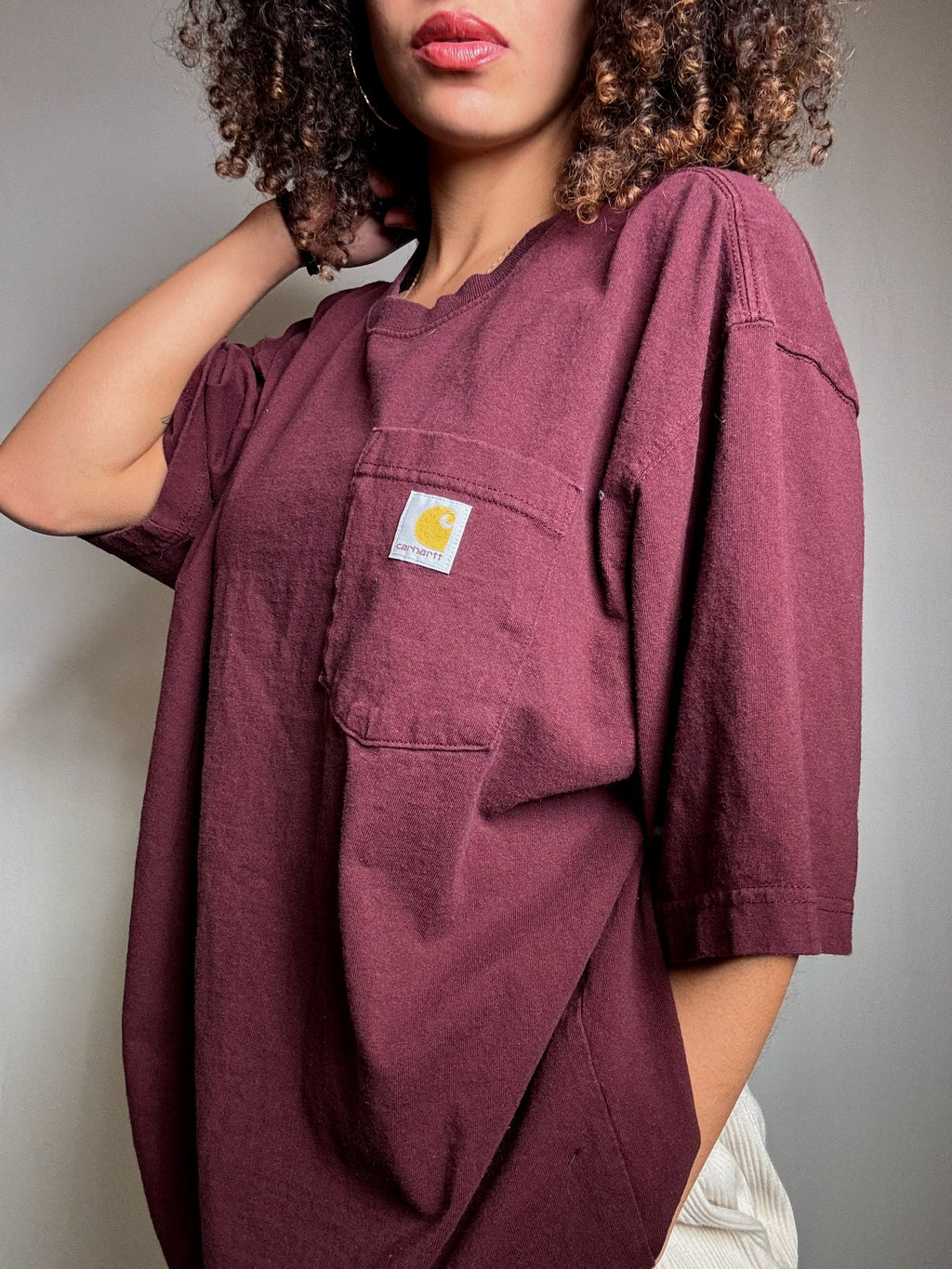 Tshirt Carhartt bordeaux XL vintage