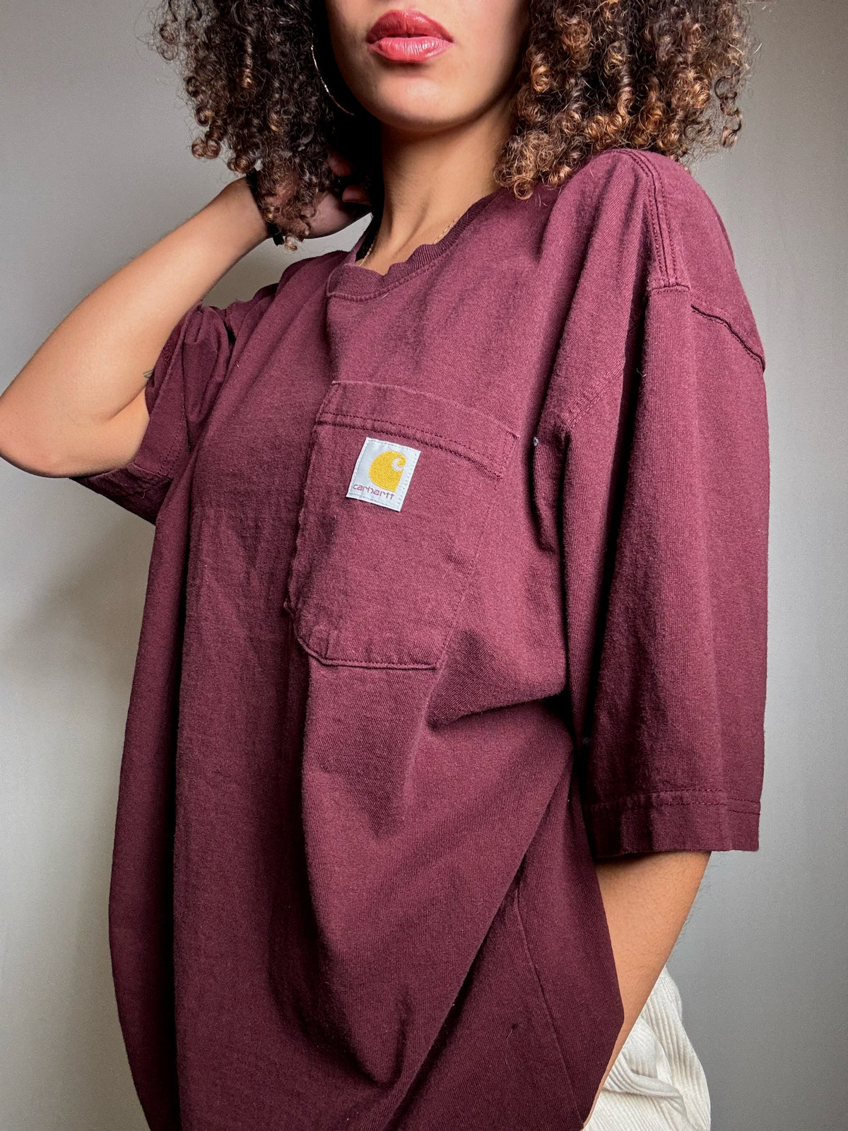 Tshirt Carhartt bordeaux XL vintage