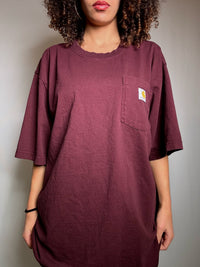 Tshirt Carhartt bordeaux XL vintage