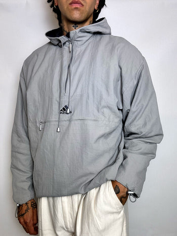 WINTBREAKER GRIS ADIDAS L VINTAGE
