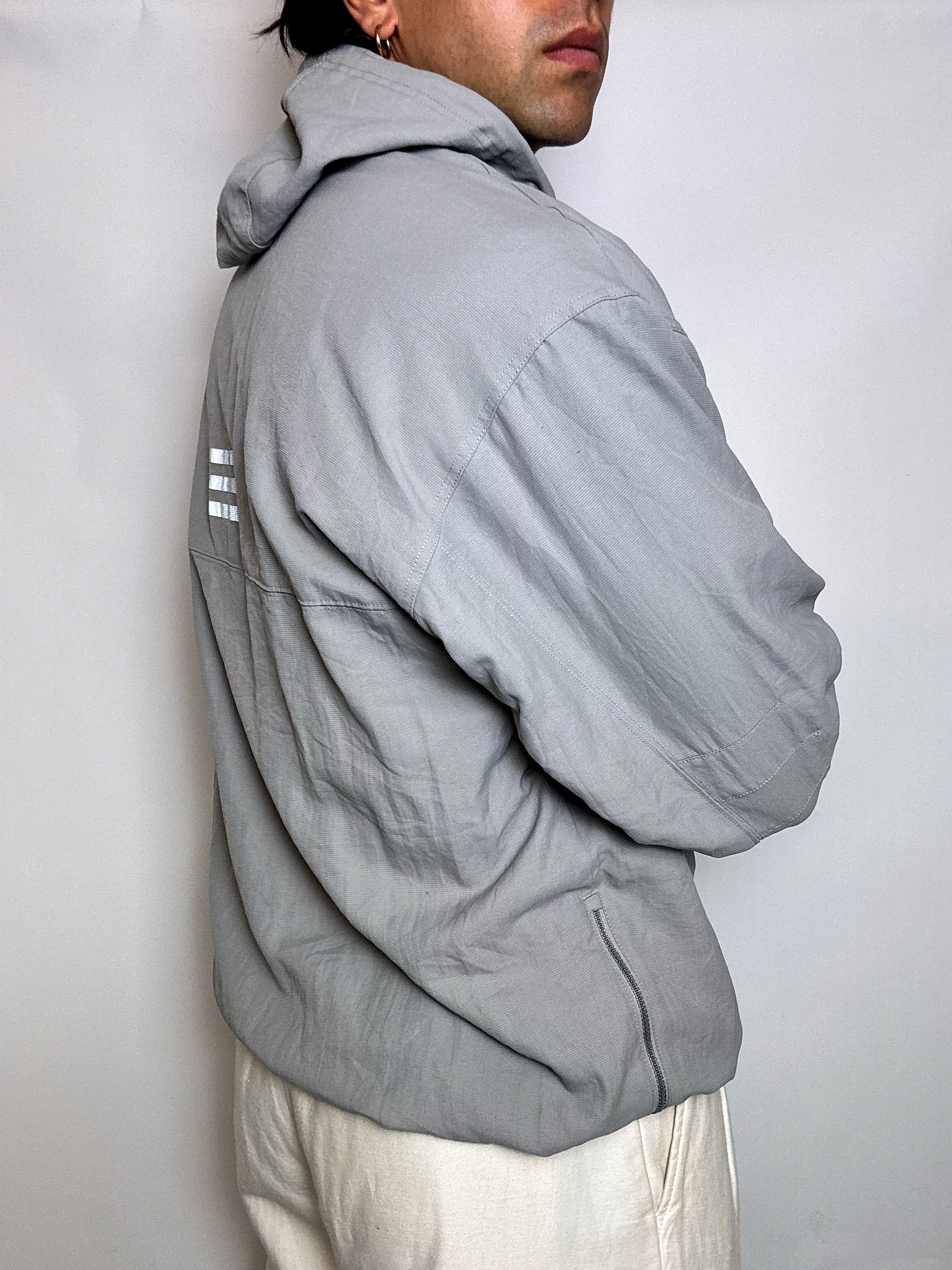 WINTBREAKER GRIS ADIDAS L VINTAGE