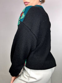 Vintage M savannah print sweater