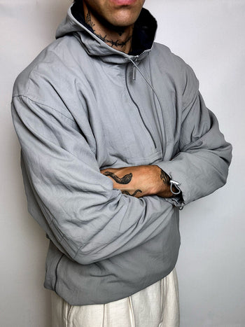 WINTBREAKER GRIS ADIDAS L VINTAGE