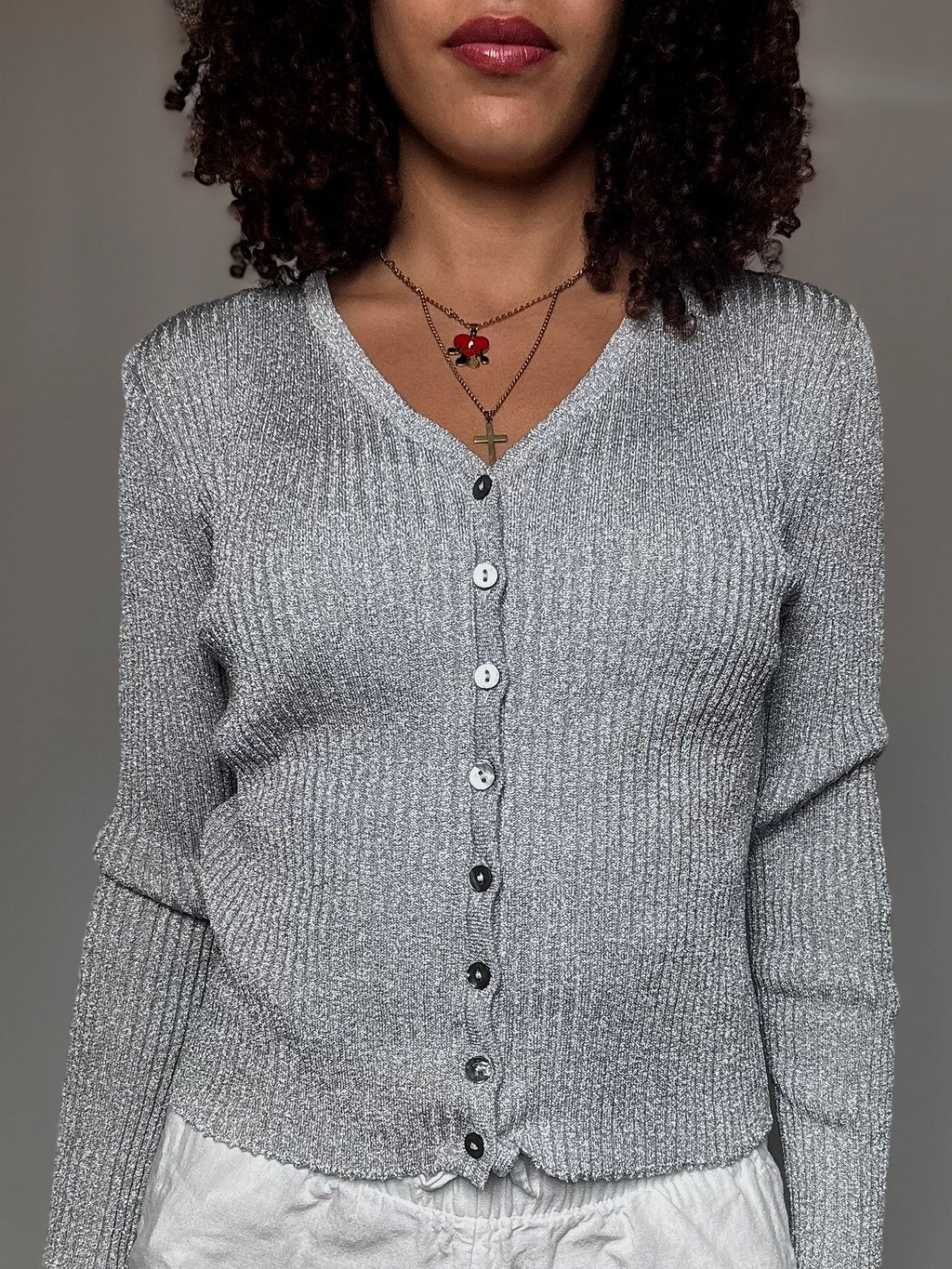 Silberner Cardigan S/M Vintage