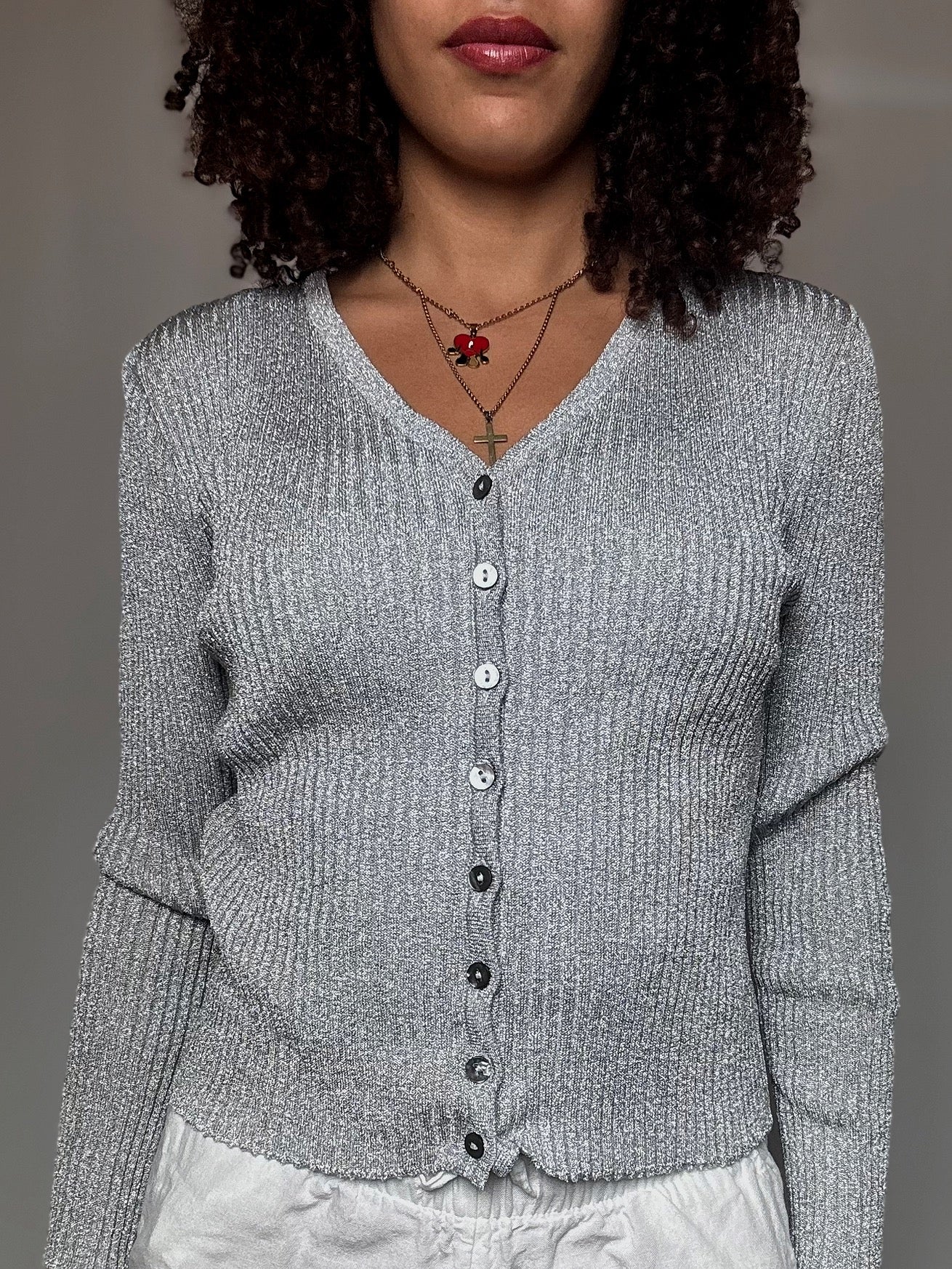Silberner Cardigan S/M Vintage