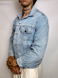 Veste en denim bleu S vintage