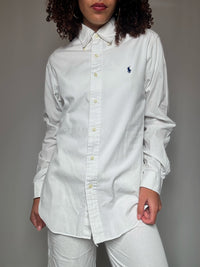 Chemise Ralph Lauren blanche S vintage
