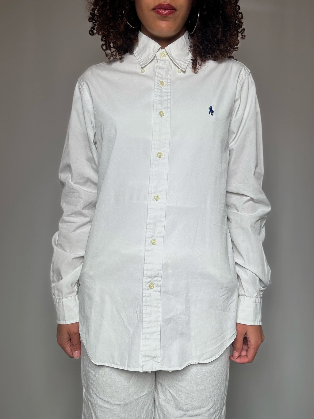 Chemise Ralph Lauren blanche S vintage