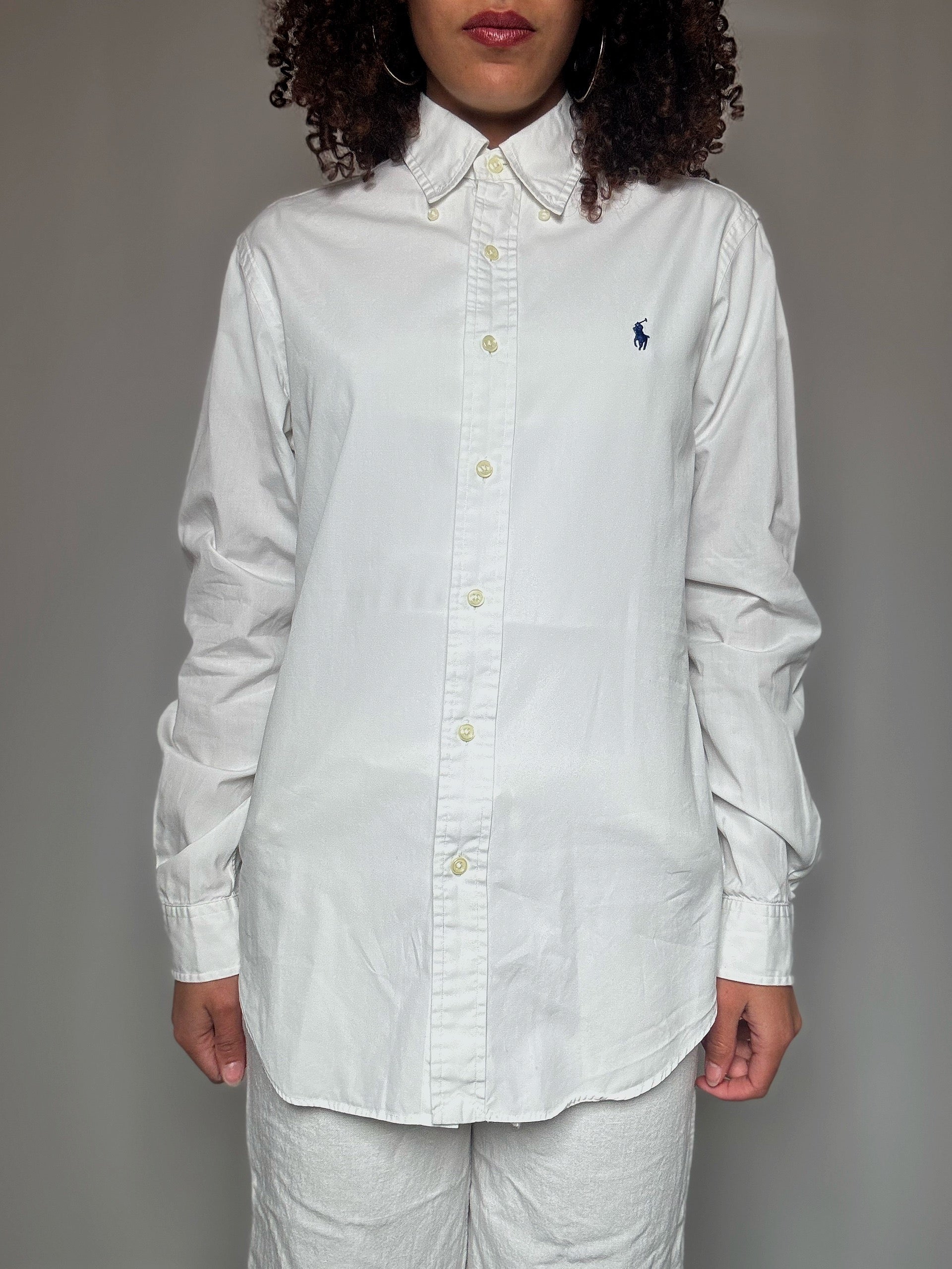 Chemise Ralph Lauren blanche S vintage