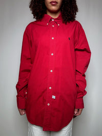 Ralph Lauren red shirt M/L vintage