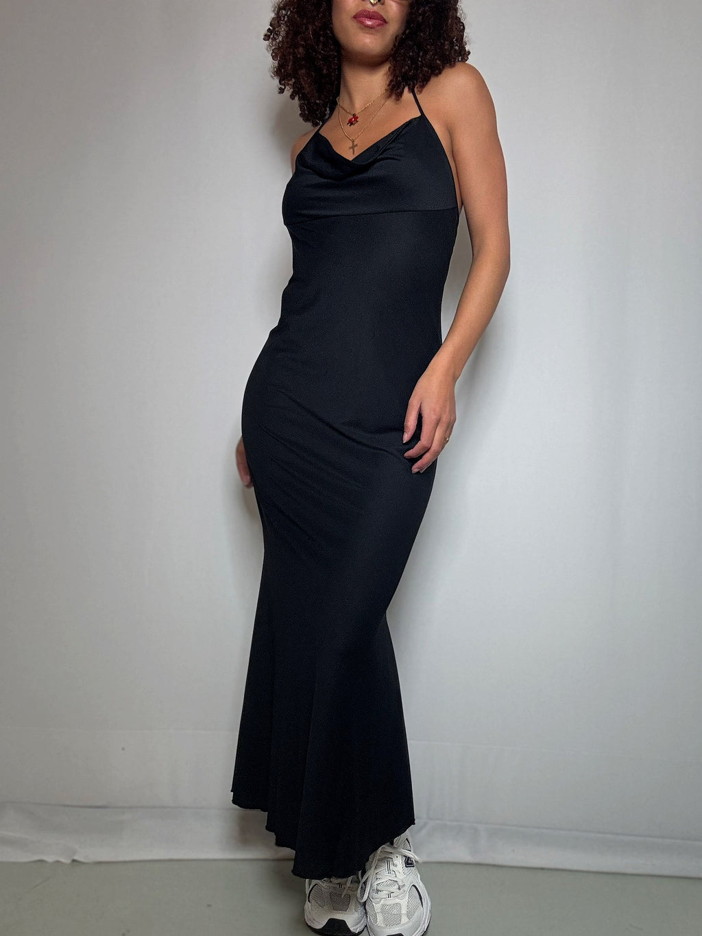 Robe longue noire  S vintage