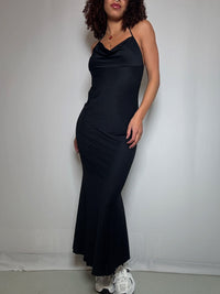 Robe longue noire  S vintage