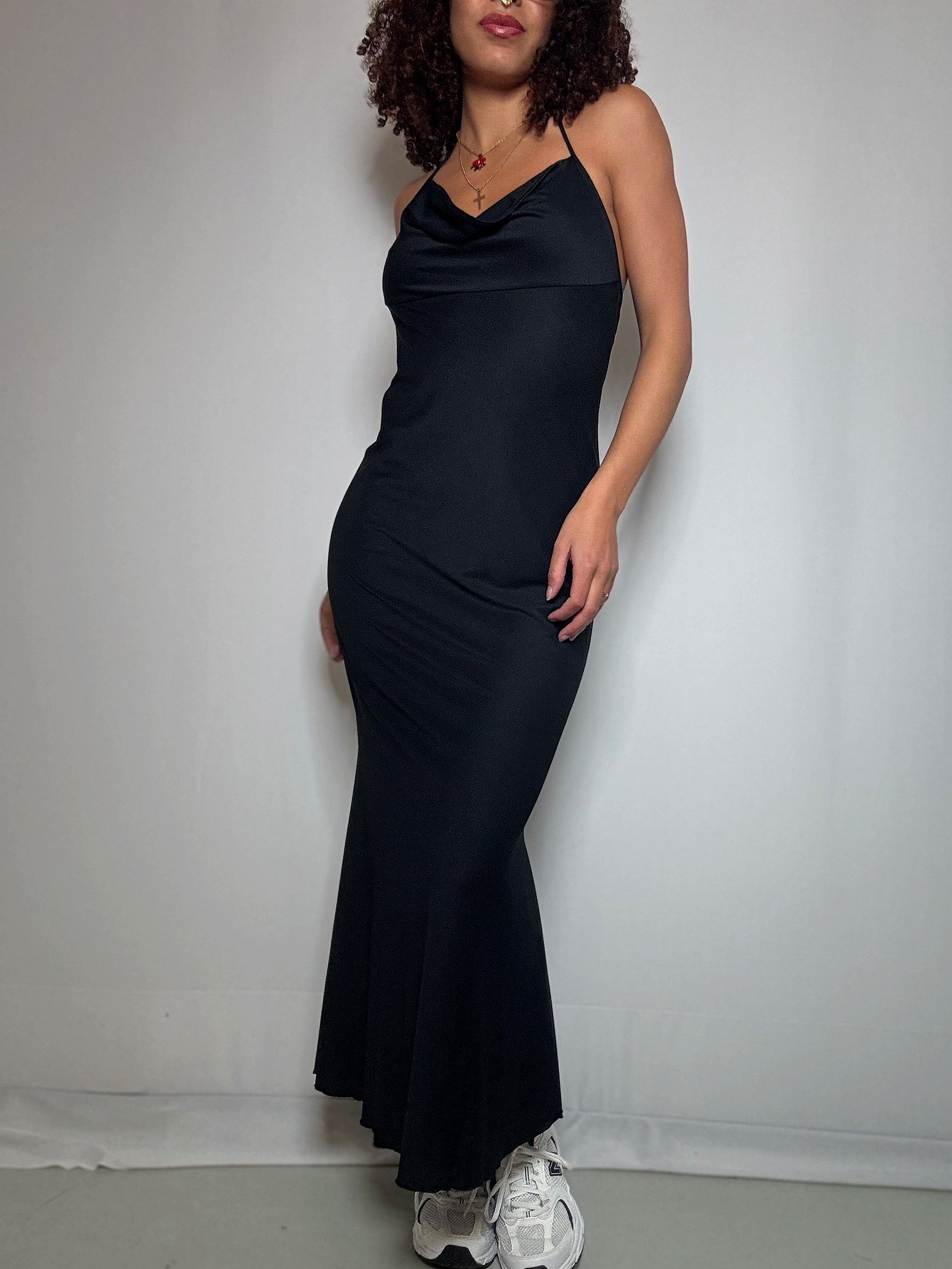Robe longue noire  S vintage