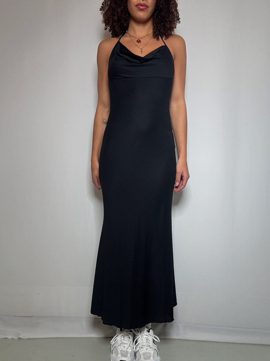 Robe longue noire  S vintage