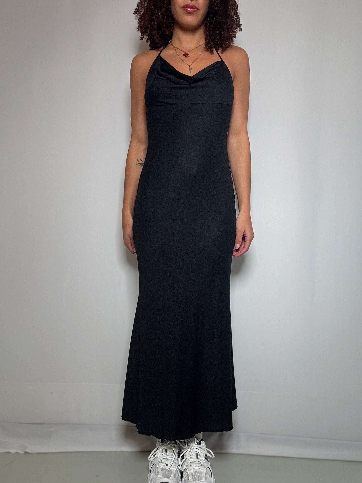 Robe longue noire  S vintage
